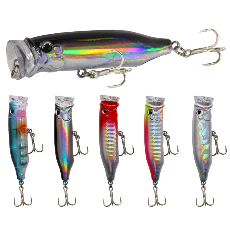 Fishing Lure Topwater - 1Pcs Fishing Lures 7cm/9.4g Popper Bait