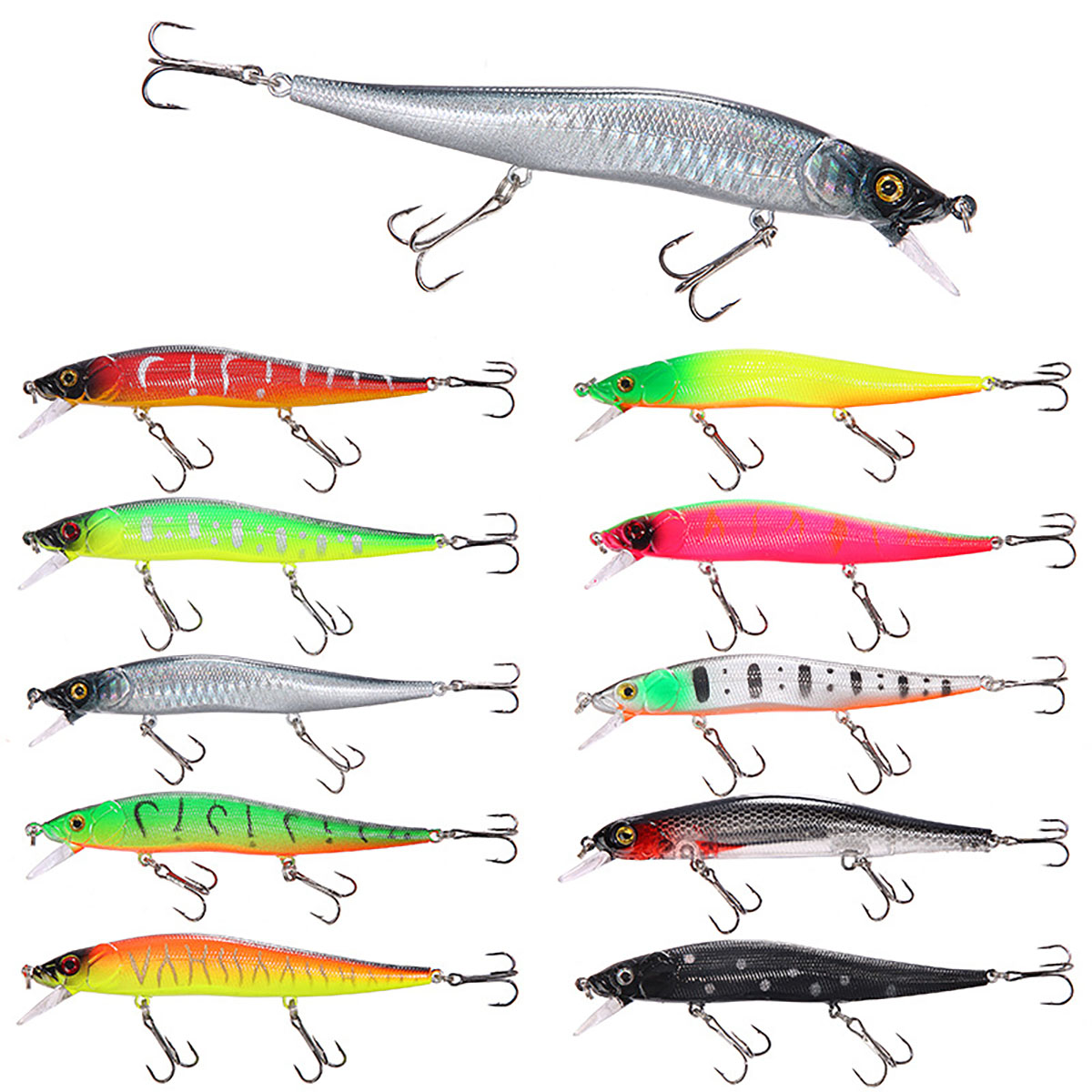 1/5PCS 115mm 14g Minnow Fishin - Fishing Lure Crankbait 리뷰 및 가격