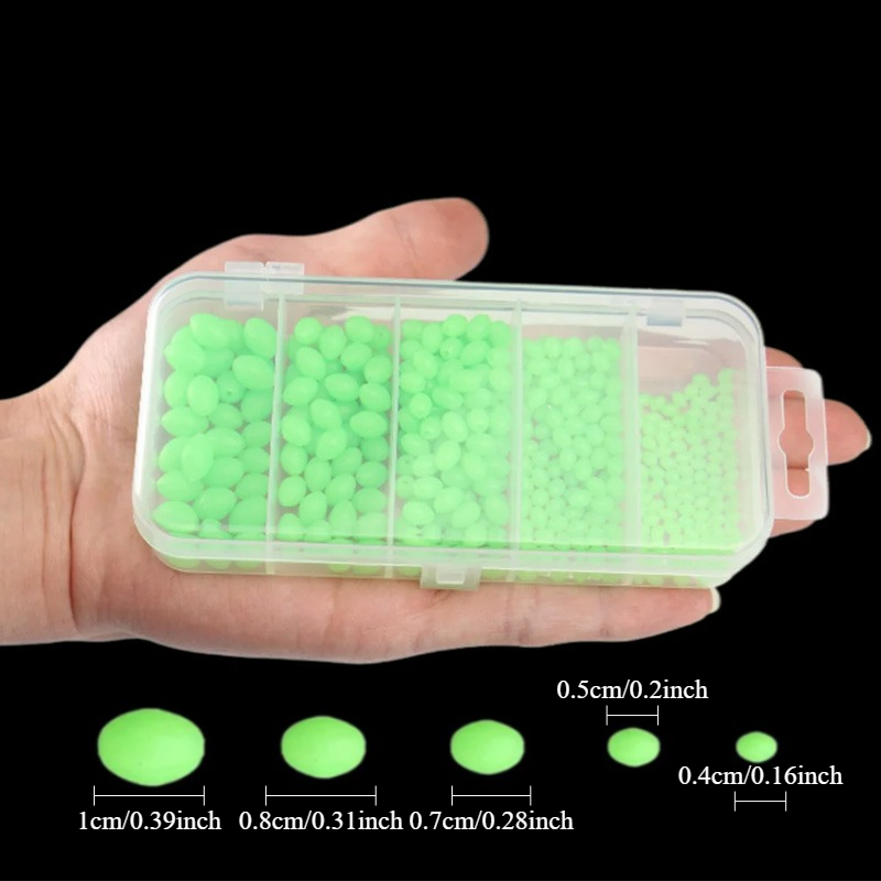 Ackibbik 375pcs/box Luminous F - Fishing Lure Soft Plastic 리뷰 및 가격