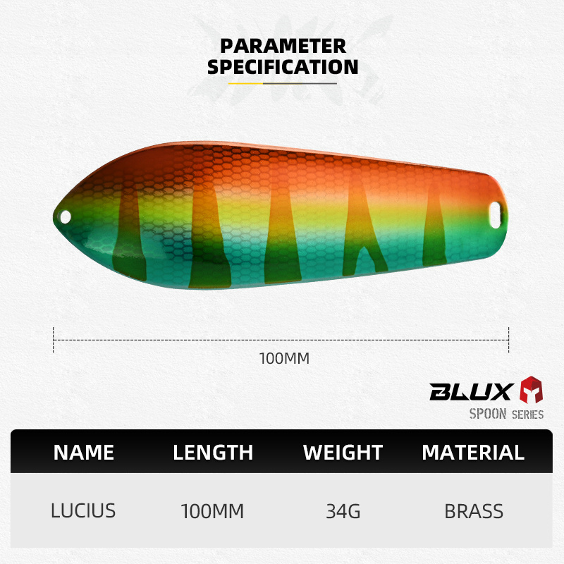 BLUX LUCIUS Legend Spoon Fsihi - Fishing Lure Swimbait 리뷰 및 가격