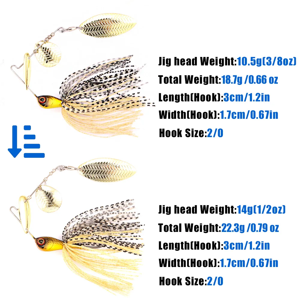 B&U Metal Blade Fishing Lure S - Fishing Lure Blade Bait 리뷰 및 가격