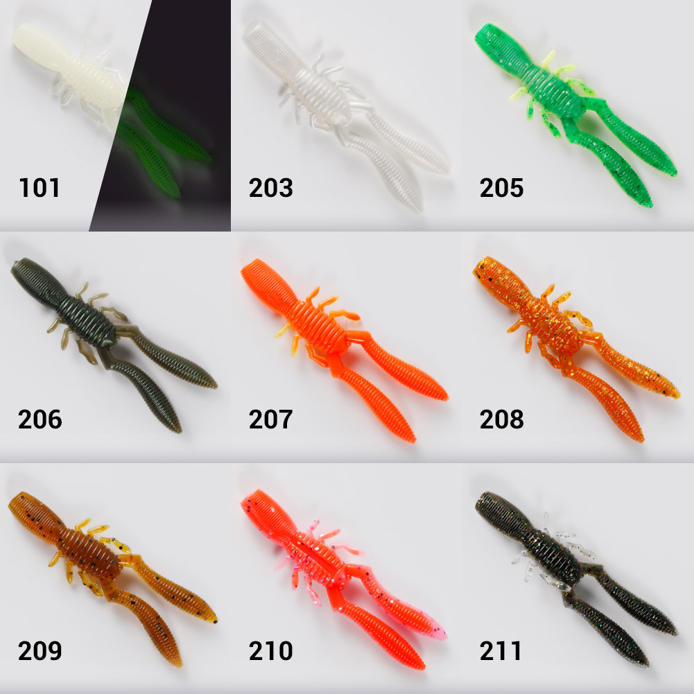 NOEBY Bottle Shrimp Craw 75mm  - Fishing Lure Swimbait 리뷰 및 가격