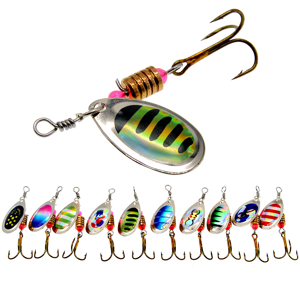 Fishing Lure Spinner Rotation  - Fishing Lure Spoon 리뷰 및 가격