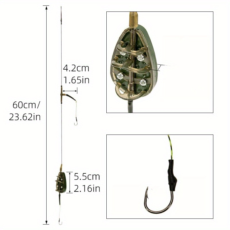 1pc Carp Fishing Feeder Kit Fe - Fishing Lure Kit 리뷰 및 가격