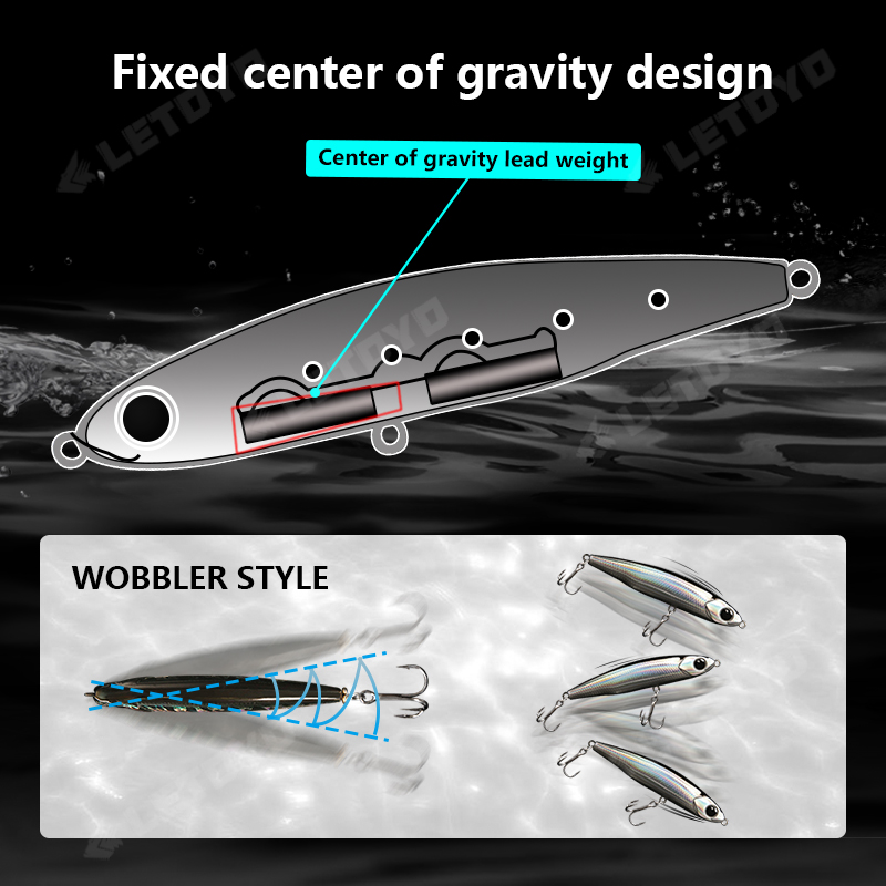 LETOYO Sinking Pencil 17g 12g- - Fishing Lure Swimbait 리뷰 및 가격