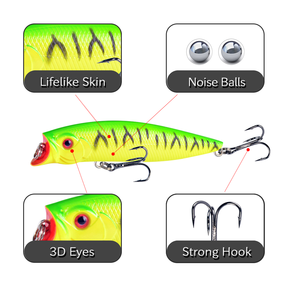 1pcs Fishing Lures High Qualit - Fishing Lure Topwater 리뷰 및 가격