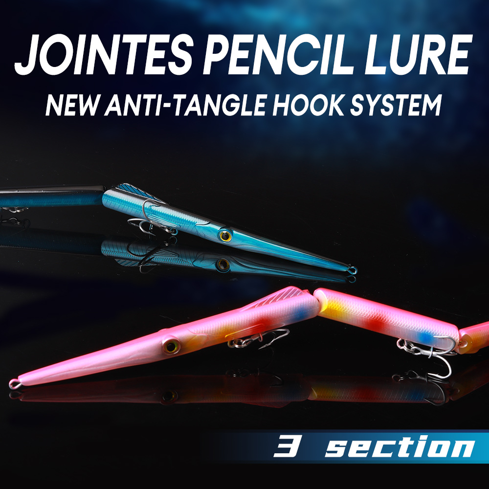 YOOFISH Jointed Pencil Bait 3  - Fishing Lure Popper 리뷰 및 가격