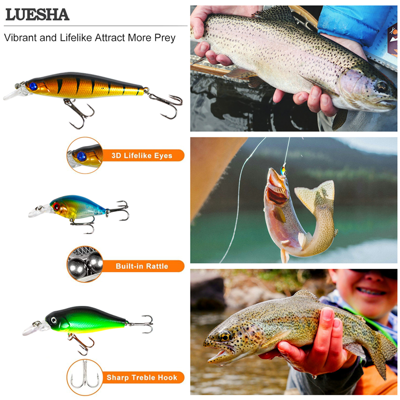 New 120PCS Fishing Lure Set So - Fishing Lure Crankbait 리뷰 및 가격