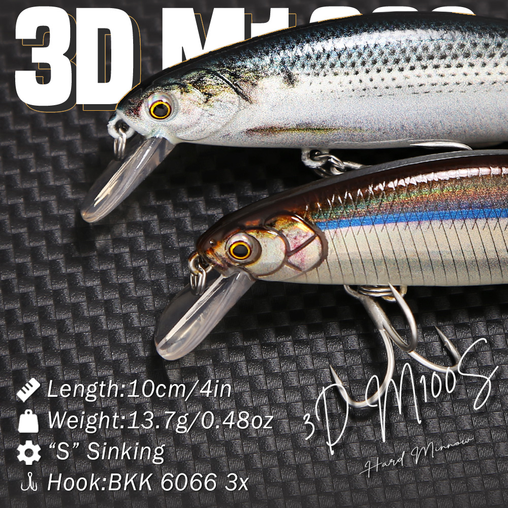 B&U Long Casting Sinking Minno - Fishing Lure Jerkbait 리뷰 및 가격