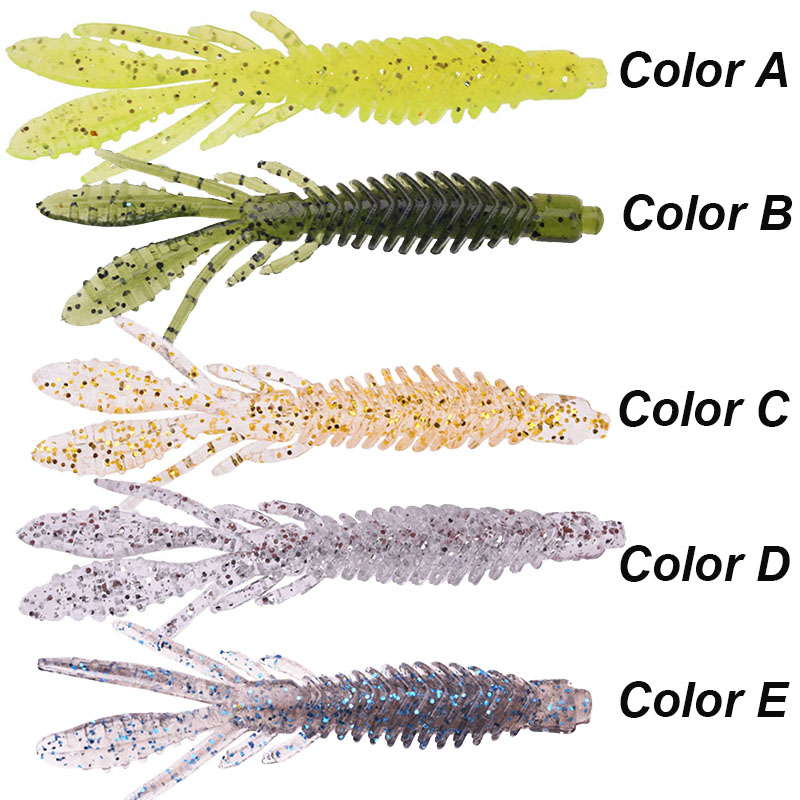 WESTBASS 5PCS Soft Larva Baits - Fishing Lure Soft Plastic 리뷰 및 가격