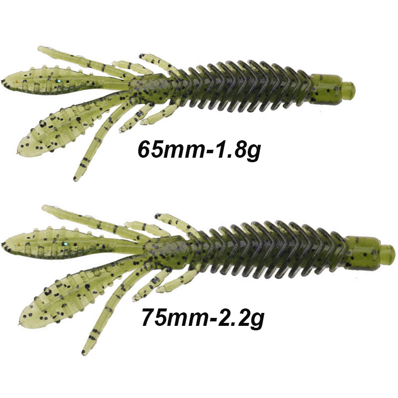 WESTBASS 5PCS Soft Larva Baits - Fishing Lure Soft Plastic 리뷰 및 가격