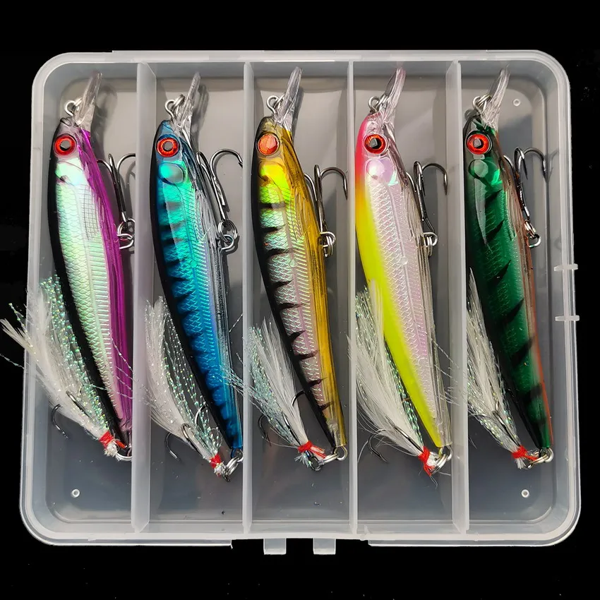 5pcs/box Laser 3D Eyes Bionic  - Fishing Lure Box 리뷰 및 가격