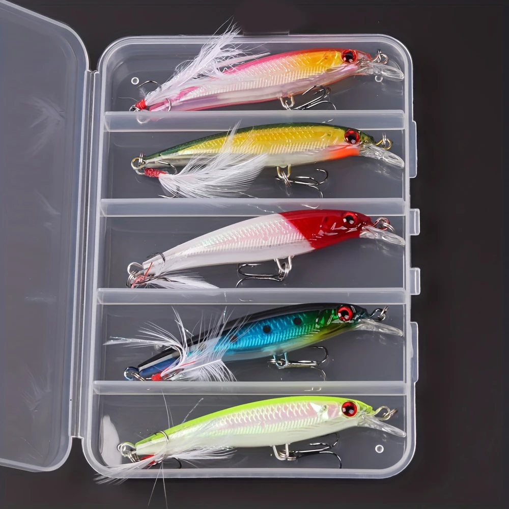 5pcs/box Laser 3D Eyes Bionic  - Fishing Lure Box 리뷰 및 가격