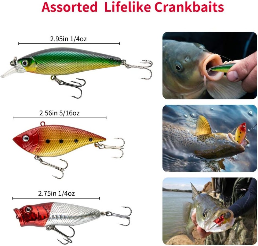 78Pcs Fishing Lures Kit for Ba - Fishing Lure Spoon 리뷰 및 가격