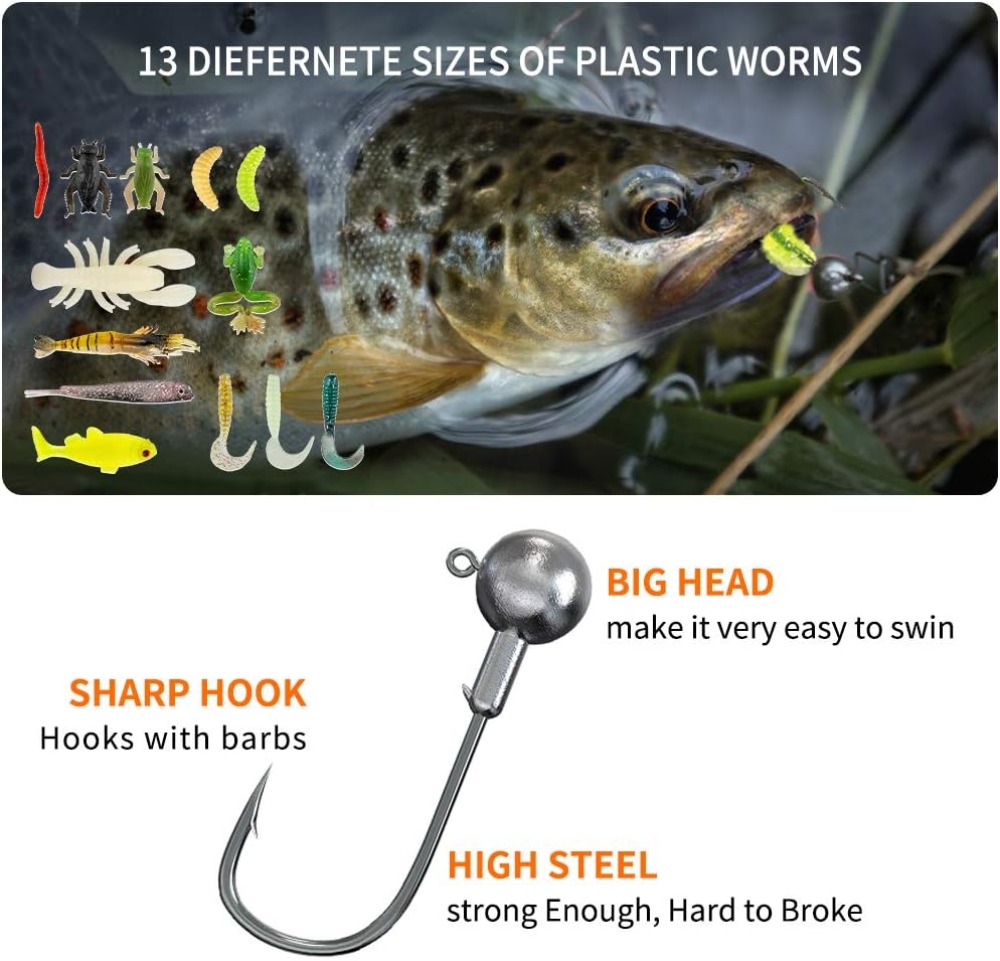 78Pcs Fishing Lures Kit for Ba - Fishing Lure Spoon 리뷰 및 가격