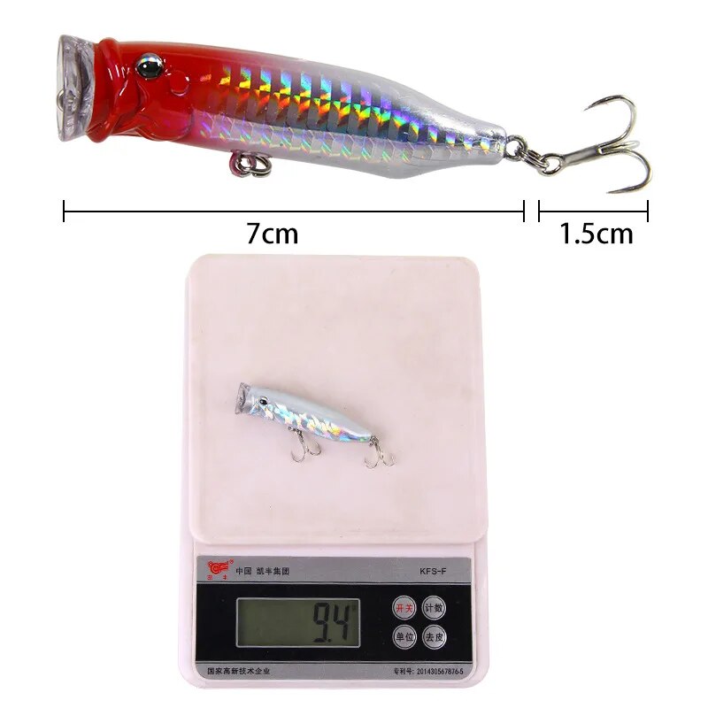 1Pcs Fishing Lures 7cm/9.4g Po - Fishing Lure Topwater 리뷰 및 가격