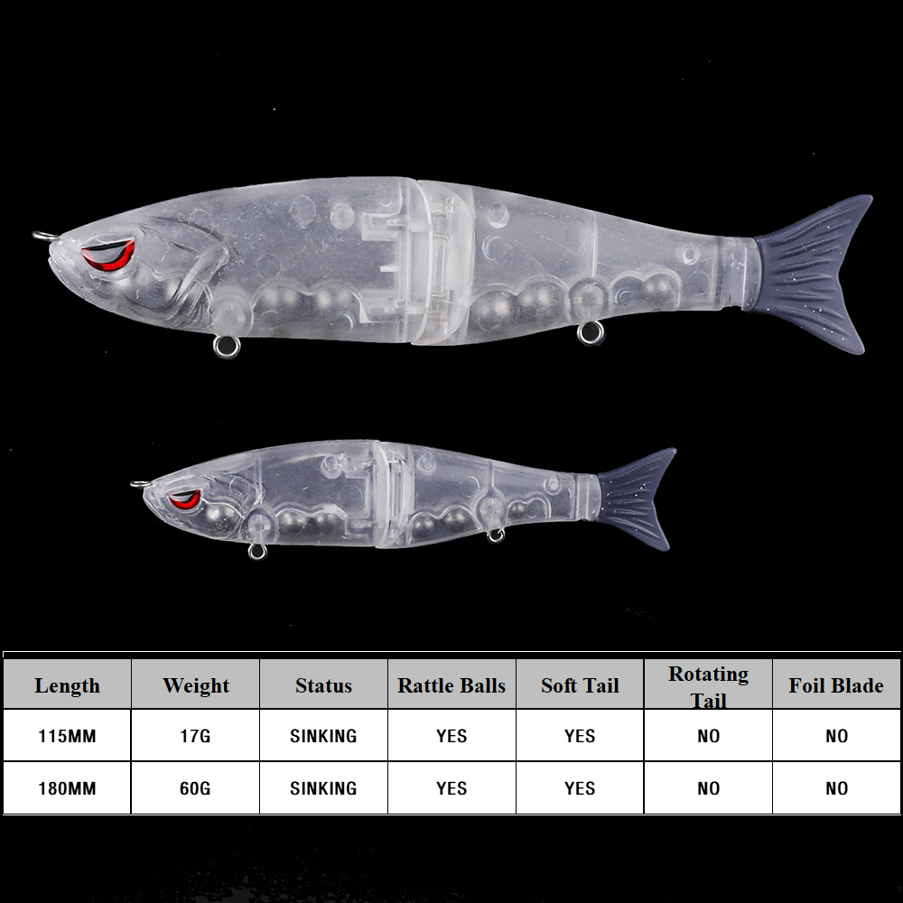 Chan’sHuang 5PCS Unpainted Bla - Fishing Lure Popper 리뷰 및 가격
