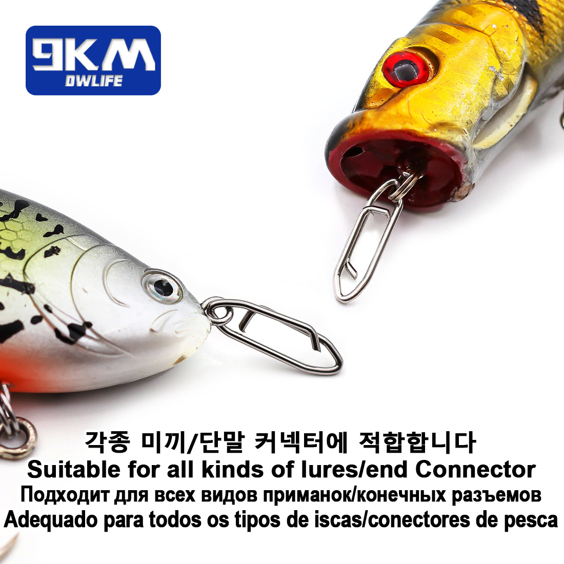 9KM Fishing Snap Kit 110pcs St - Fishing Lure Kit 리뷰 및 가격