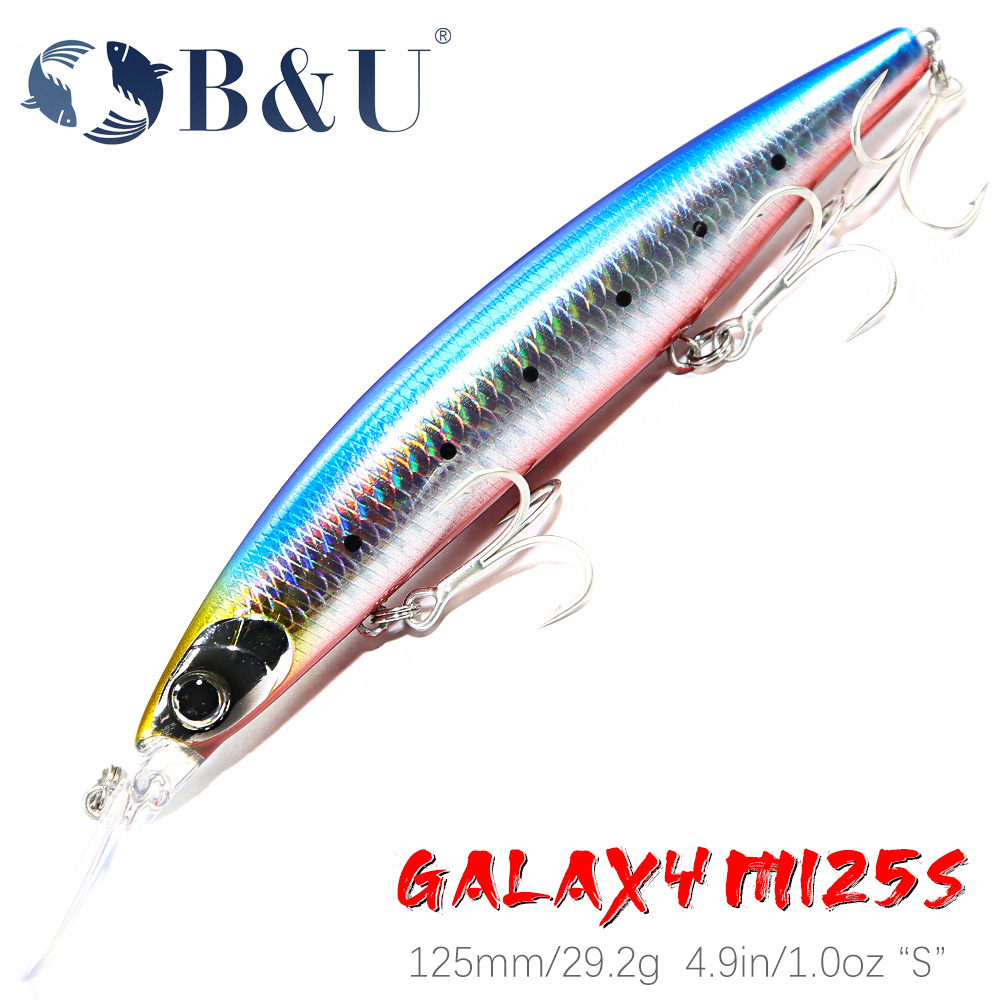 B&U 125mm Sinking Minnow Sea F - Fishing Lure Crankbait 리뷰 및 가격