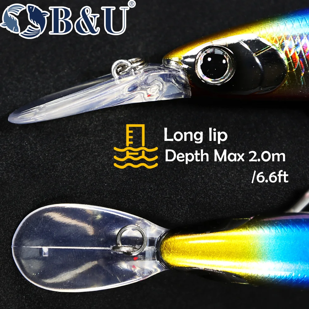 B&U 125mm Sinking Minnow Sea F - Fishing Lure Crankbait 리뷰 및 가격